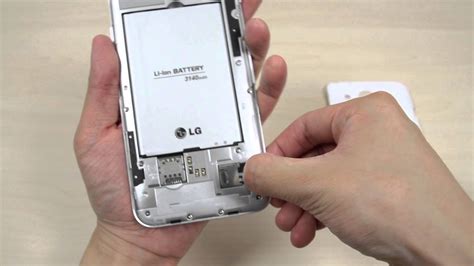 LG microsd card removal